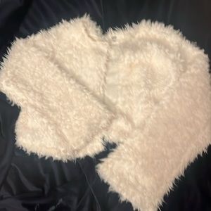 Fluffy Crop Jacket